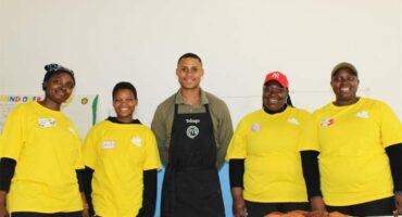 Chefs at a Kids Haven event.