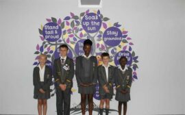 Supplied photos of Arbor Primary School learners who received merit awards and colours, during a special assembly.