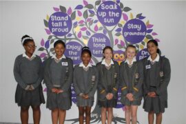 Supplied photos of Arbor Primary School learners who received merit awards and colours, during a special assembly.