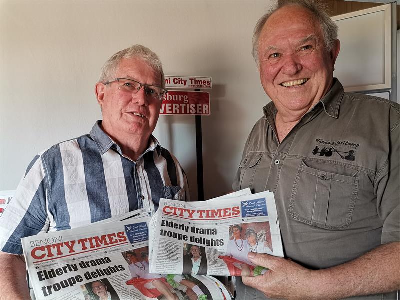 One of the former staffers freelances for a sister publication, the Knysna-Plett Herald.