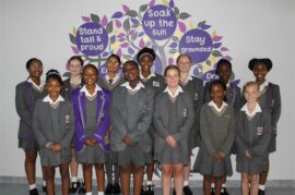 Supplied photos of Arbor Primary School learners who received merit awards and colours, during a special assembly.