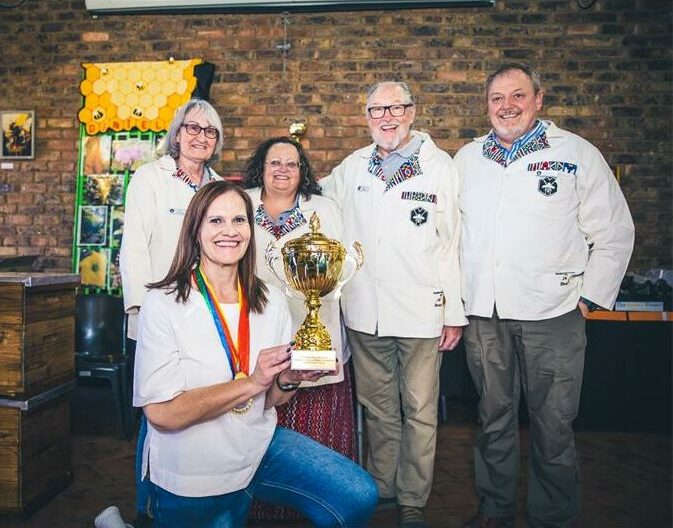 Photos taken at the first Annual Gauteng Honey and Mead Competition, held from October 25 to 26 at Heckers Garden Centre.