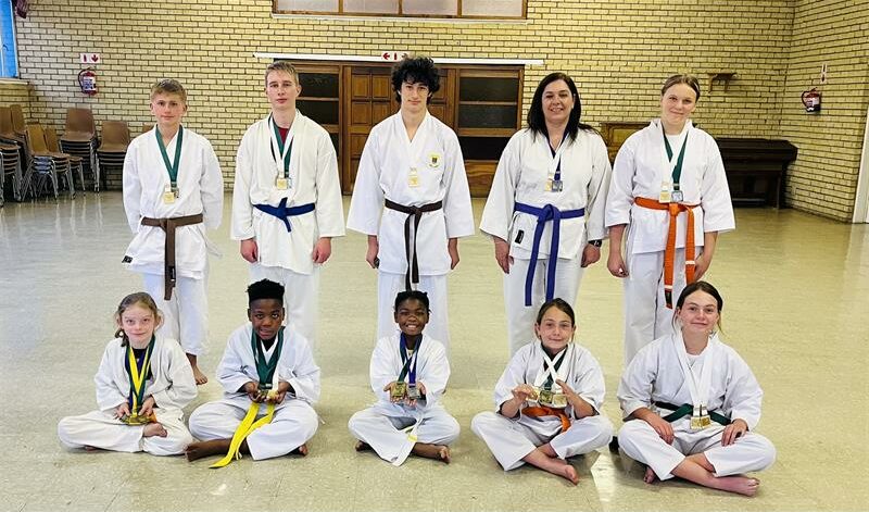 The club returned from the competition with gold, silver and bronze medals.