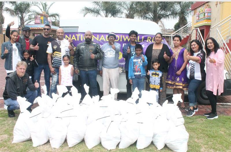 The initiative formed part of the National Diwali Run (NDR), a community outreach programme led by several biking clubs from Gauteng, Durban and other cities.