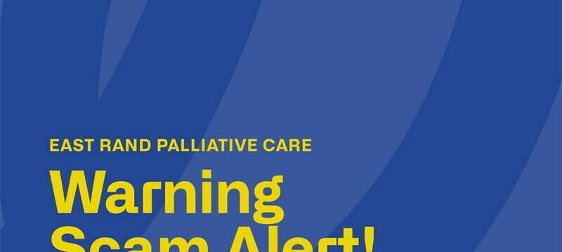 Blue background with yellow text