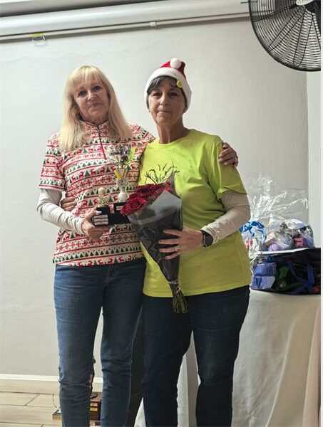 She received the Spirit of Golf award from the Ekurhuleni Golf Union.