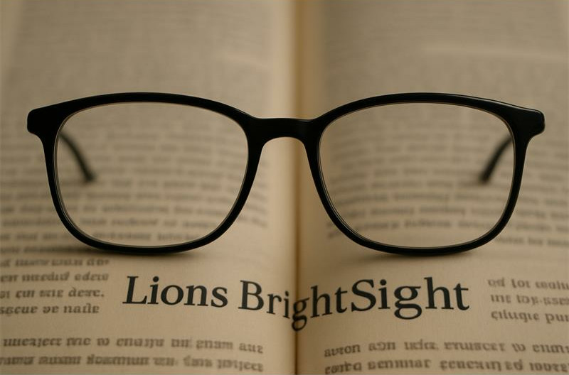 Black spectacles sitting on the pages of an old book