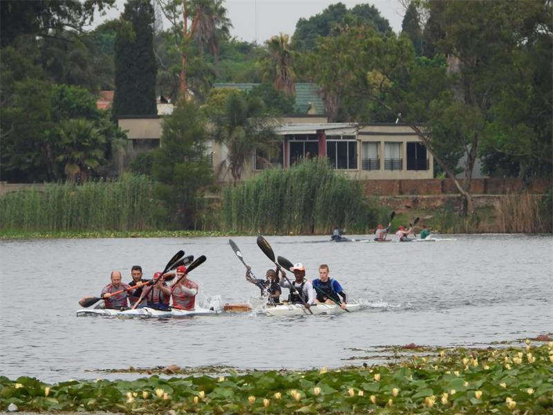The race included a 14km main race and a 4km event for the juniors.