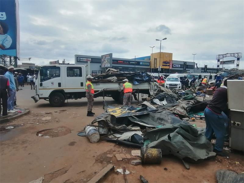 The traders were given verbal warnings followed by written notices to remove themselves and apply for a trader’s permit.