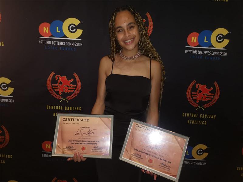 She was nominated for junior athlete of the year at the CGA Awards on December 7.