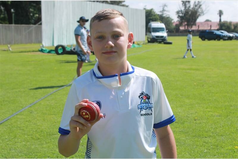 He took 10 wickets, including a five-wicket haul against Boland in their first 50-over match.