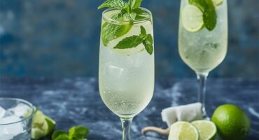 Sparkling summer spritz