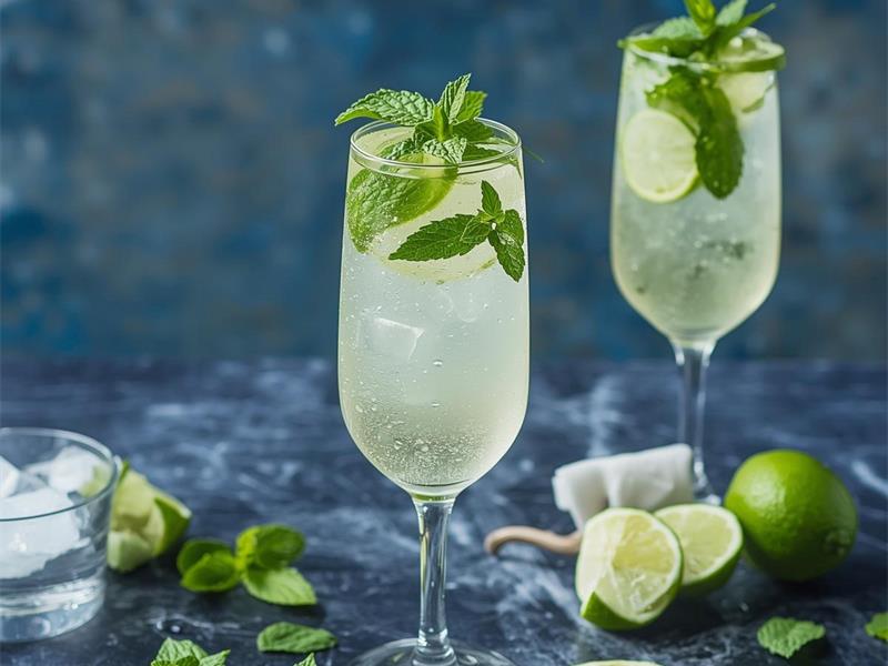 Sparkling summer spritz