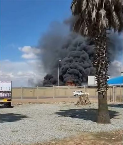 The cause of the fire is not yet known.