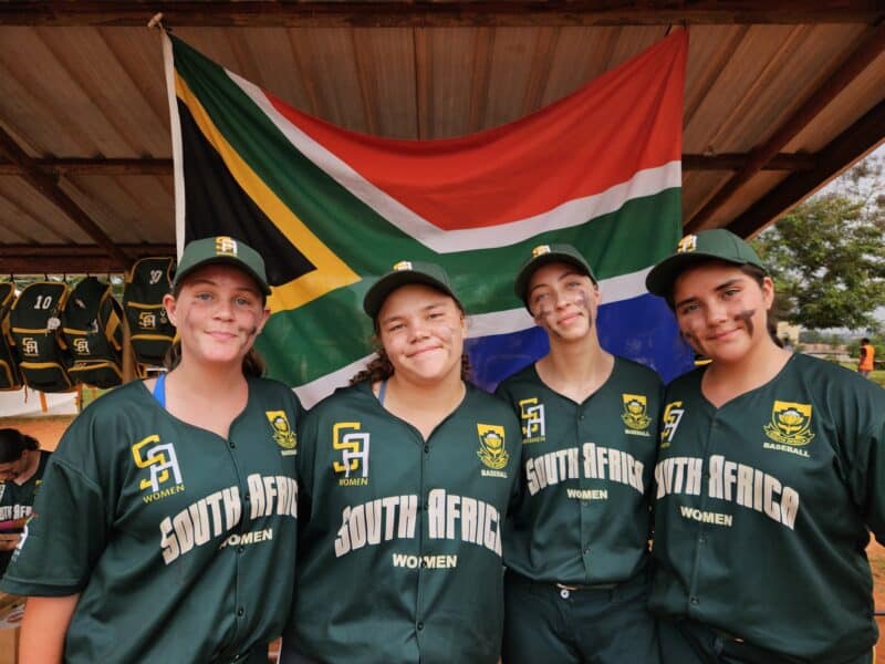 They are part of the 18-women SA squad representing the country in the Rising Stars Friendly Baseball Series against Uganda.