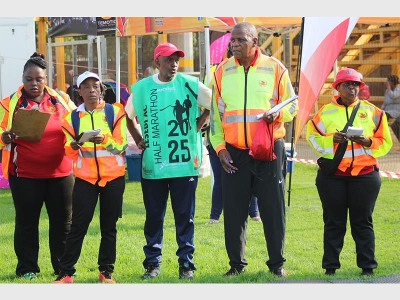 Photos from the Lesedi AC Reconciliation Day half-marathon.