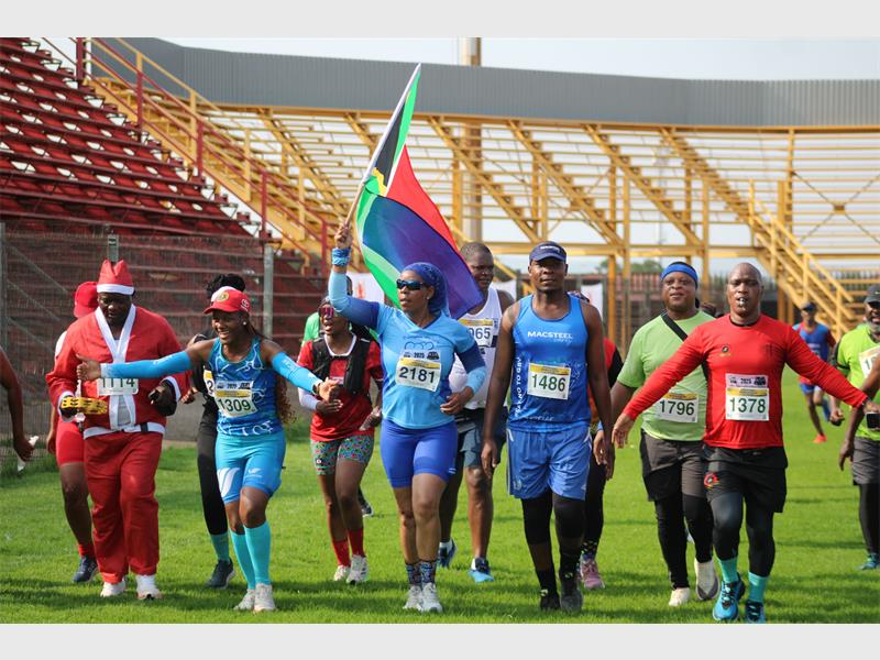 Photos from the Lesedi AC Reconciliation Day half-marathon.