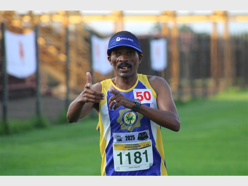 Photos from the Lesedi AC Reconciliation Day half-marathon.