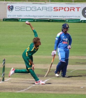 Photos from the second Youth ODI between SA U19 and India U19.