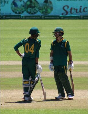 Photos from the second Youth ODI between SA U19 and India U19.