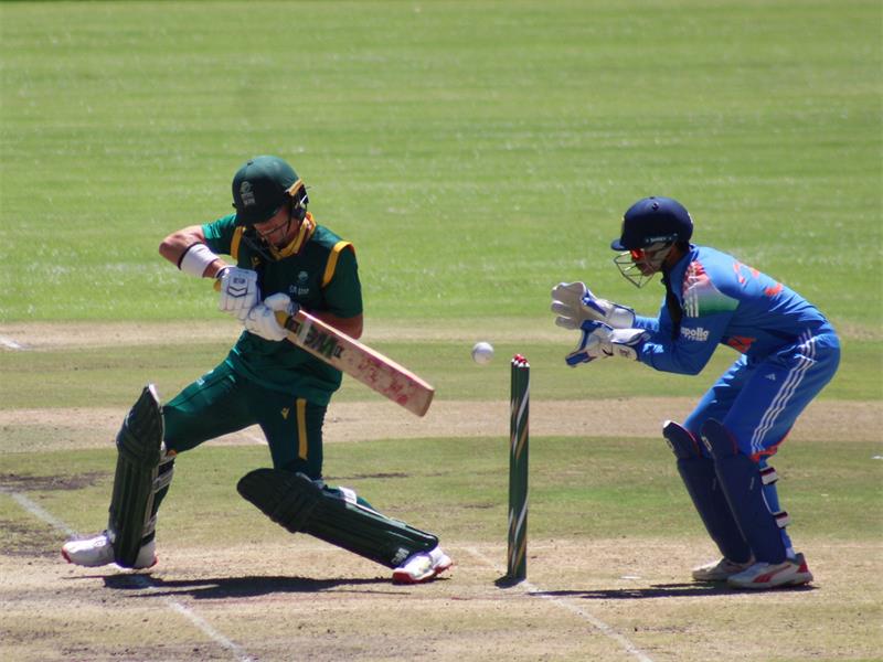 Photos from the second Youth ODI between SA U19 and India U19.