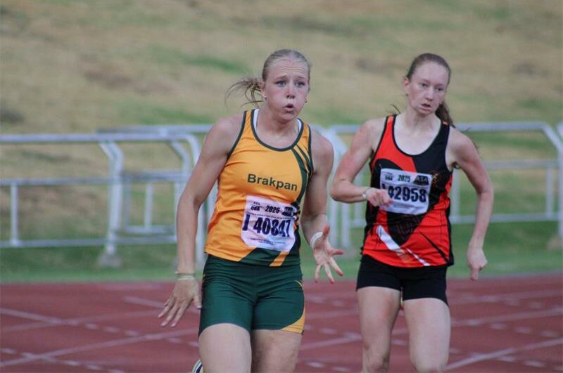 She has a personal best of 11.82 seconds in the 100m and 23.76 in the 200m.