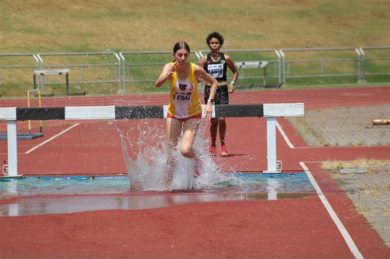 She is aiming to break 07:00 in the steeplechase.