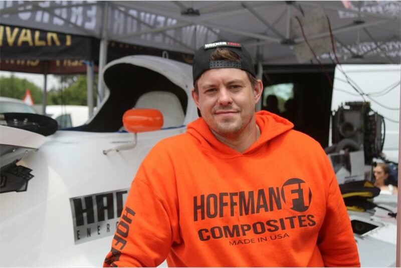 He made his debut in the second leg of the F1 Powerboat Champs.