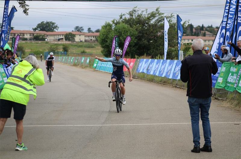 She finished second last year but this time, she launched an unyielding assault on the 19-women field to race to her first victory.