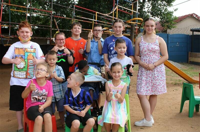 Group of 12 children