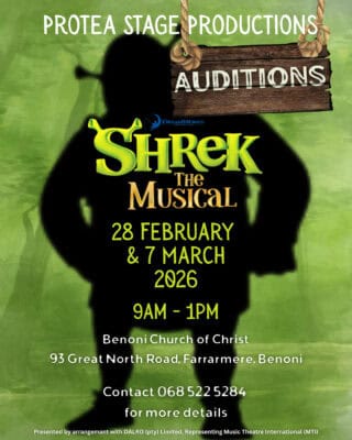 Poster featuring an ogre’s silhouette