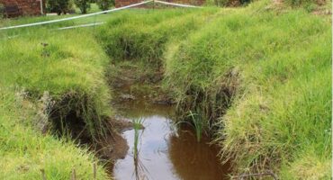 Large hole in the ground