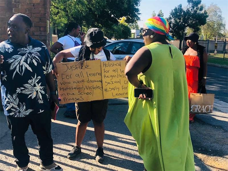 The Department of Education does not justify any form of segregation, humiliation, or treatment that makes learners feel unwelcome.
