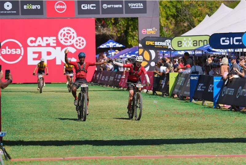 After not finishing in 2024 and last year, Baveesha Naran finally crossed the Absa Cape Epic finish line to achieve a dream she's had for years.