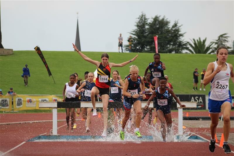 She won the title in a new personal best 07:00.24 to make it national title number two.