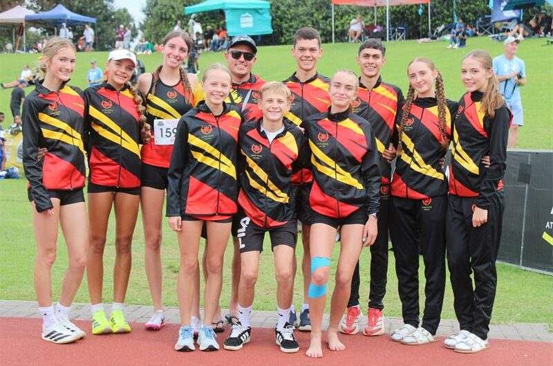 He led his group to five medals, while there were PBs and improvement from others in the team.