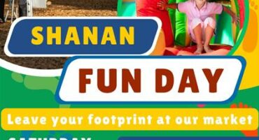 A flyer for a fun day at a school.