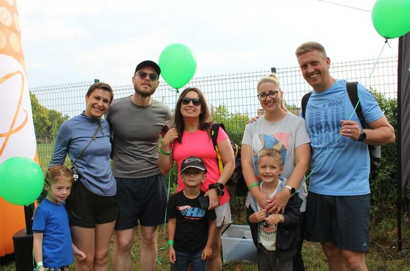 Group of adults and kids