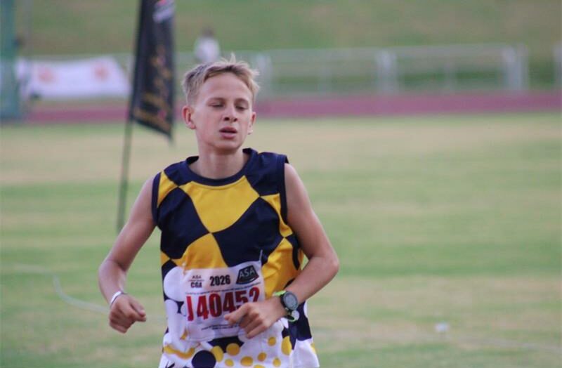 Boy running