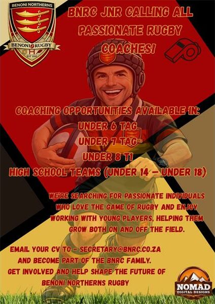 Those interested are encouraged email their CV to secretary@bnrc.co.za.