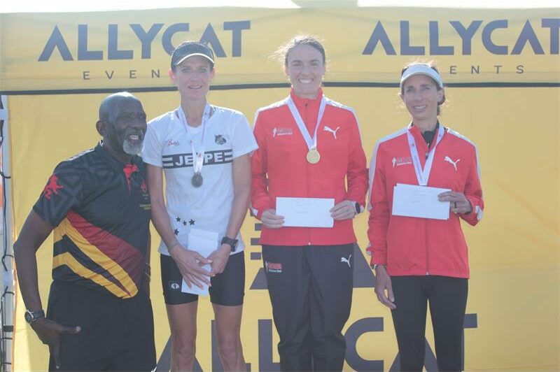 She won the race in 01:21:22.