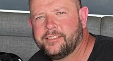 Man wearing a black shirt