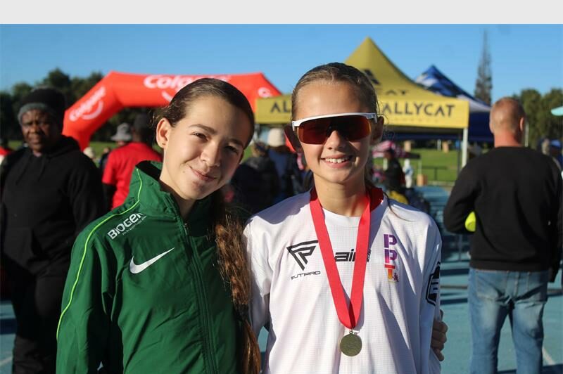 She finished on the podium at the MNS Attorneys Carnival City Marathon 10km race and the 5km at the Colgate Race.