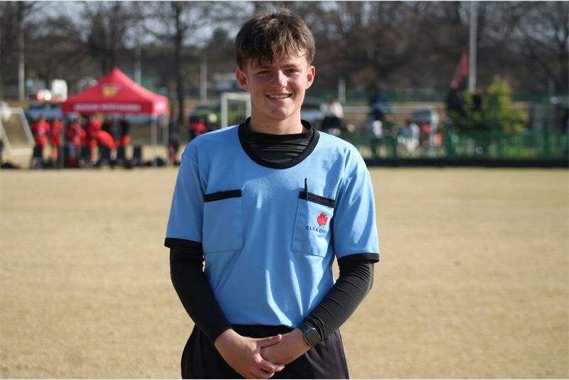 He started refereeing at the age of 13 and took it seriously two years later after hanging up his boots.