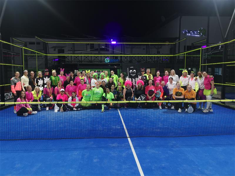 A total of 54 ladies took part in the spectacle.