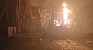 Building fire