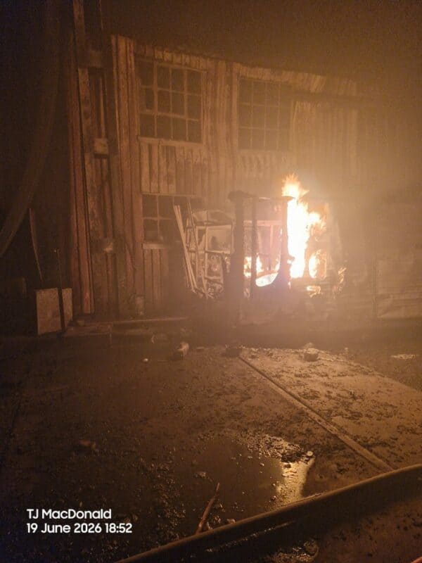 Building fire