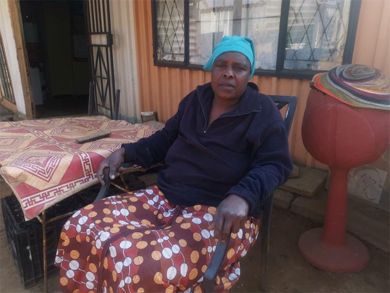 She said she has reported the issue to the City of Ekurhuleni for the past three years without success.