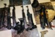 a cache of firearms