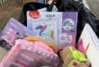 a pile of donated goods
